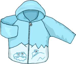 a warm winter jacket